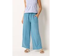 M&Co Wide Leg Trousers - Women's Light Blue