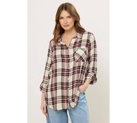 M&Co Women's Woven Check Shirt | Size: 18 M&Co Multicolor 18