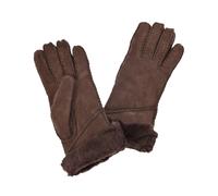 (M, Coffee) Eastern Counties Leather Womens/Ladies Long Cuff Sheepskin Gloves