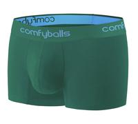 (M) Comfyballs Men's Regular Boxer Shorts Fitness Athletic Underwear - Spruce Green