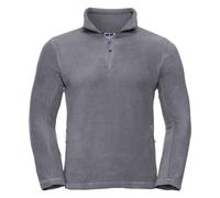 Russell Mens Zip Neck Outdoor Fleece Top PC5938