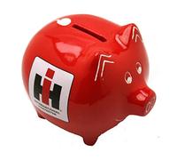 M. CORNELL IMPORTERS IH International Harvester Red Piggy Bank