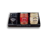 M. CORNELL IMPORTERS Jack Daniel's Stoneware Barrel Shot Glasses Set of 3 - Jack Daniel's Gift Set