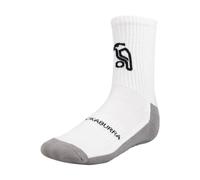 (M, Cream) Kookaburra Unisex Adult Grip Cricket Crew Socks