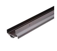 M-D Building Products 69554 1-3/4-Inch by 36-Inch DB003 U-Shaped Door Bottom with Drip Cap, Bronze