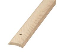 M-D Building Products 85415 M-D Extra Wide Carpet Trim, 2 in W X 36 in L X 5/8 in H, Medium, Brown, Pack of 1