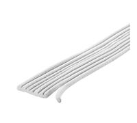 M-D Building Products Replaceable Caulk Cord Weatherseal: Quick and Effective Solution for Sealing Small Gaps, Cracks, and Protecting Against Drafts and Moisture (71505) (White) (30 ft)