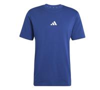 (M, Dark Blue/White) Adidas Mens Essentials Logo T-Shirt