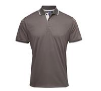Premier Mens Contrast Coolchecker Polo Shirt RW5520