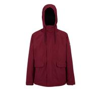 (M, Dark Maroon/Black) Regatta Mens Sterlings Insulated Waterproof Jacket