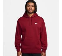 (M, Dark Red) Nike Mens Club Fleece Pullover Hoodie
