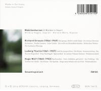M„DCHENCHERZEN: LIEDER VON RICHARD STRAUSS, LUDWIG THUILLE UND HUGO WOLF NEW CD