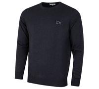 Calvin Klein Golf Mens Round Neck Tour Sweater - Denim Marl - M