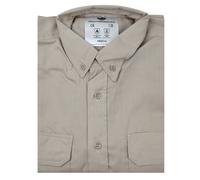 (M) Dickies Mens Fire Resistant Long Sleeve Work Shirt Tan RRP £49.99
