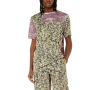 (M) Diesel Amtee-Meng-WT09 Mens Gym T Shirts Quick Dry Workout Camouflage Sports Tee