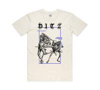 (M) DITZ I Feel Like Death Natural T-Shirt S