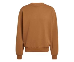 (M, Dusky/Brown) Adidas Mens Crew Neck Oversized Sweatshirt