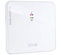 m-e 41097 Wireless Doorbell Set 3-Colour Display Expandable Quiet Mode