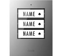 m-e BELL-500 Wireless Doorbell Button for 3-Family House