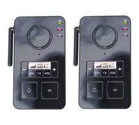 m-e Door Phone Radio 446MHz 2000m Black Wireless Intercom