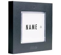 m-e modern-electronics 41271 Wireless Doorbell Battery Anthracite