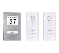 m-e modern-electronics ADV 112 WW Audio Vistadoor Intercom Kit 41139