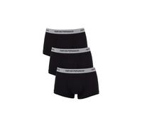 Emporio Armani 111357-cc717 Boxer 3 Units Black M Man