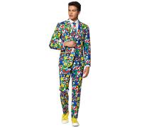 (M (EU 48-50)) Mr. Super Mario adult costume Opposuits