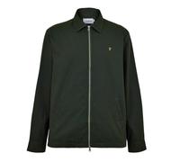 (M, Evergreen) Farah Mens Radley Regular Overshirt