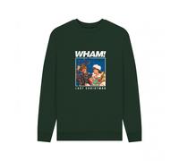 (M, Evergreen) Wham Unisex Adult Last Christmas Sweatshirt