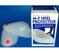 M-F Athletic Plastic Heel Protector Cups Heat Moldable Regular W7.5+/M6+ BOX PAIR