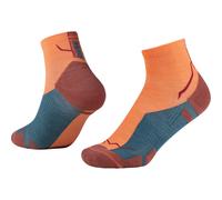 (M, Flamingo) Buff Merino Lightweight Hiking Crew Socks