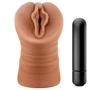 M For Men Sofia - Vibrating Pocket Pussy (Natural)