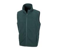 (M, Forest Green) Result Core Unisex Adult Microfleece Gilet