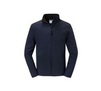 (M, French Navy) Russell Mens Essential Recycled Soft Shell Jacket
