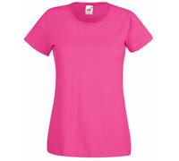 LadiesWomens Lady-Fit Short Sleeve T-Shirt (Pack Of 5) - BC4810 - Fuchsia / M