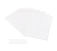 M&G 700 Pcs Name Tag Stickers, Name Labels Stickers Waterproof Adhesive Labels Blank for Stuff-Daycare Supplies Bottle Clothes Fabric Folder Office Camp, 13x38mm, White
