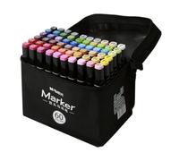 M&G Chenguang bagged double-headed marker pen color painting 60 colors - No:APMV1415