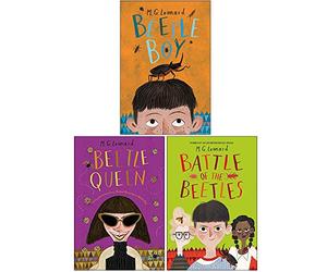 M.g. leonard battle of the beetles series 3 books collection set
