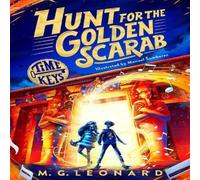 M. G. Leonard Hunt for the Golden Scarab Paperback Book M. G. Leonard Multicolor