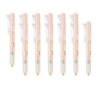 M&G Orange Highlighter, 12 Pack Retractable Highlighters Click High Lighters Highlighters No Bleeds Highliters Pens Neon Highlighters Clear View Bright Marker for Books
