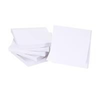 M&G Sticky Notes 3 x 3 Inch, 6pcs Note Pads Sheets Self-Stick Strong Sticking Power for Home Office Classroom Books Papers Notebook, White Blank