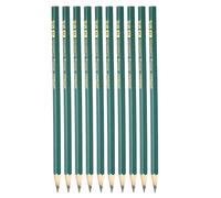 M&G Wooden Hexagonal Pencils, 10 Pcs 2B Pencils Graphite Round Pencils for Classroom Teacher Office Supplies, Green