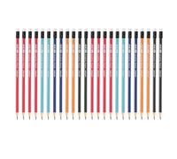 M&G Wooden Hexagonal Pencils, 2 Set HB Pencils Graphite Round Pencils with Eraser for Classroom Teacher Office Supplies, 5 Colors