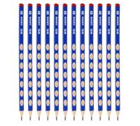 M&G Wooden Triangular Pencils, 12 Pcs HB Graphite Round Pencils for Classroom & Office, Blue