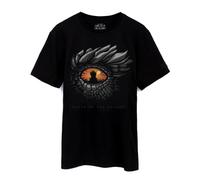 (M) Game Of Thrones House Of The Dragon Eye T-Shirt Mens Adults Black Top