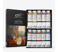 M. Graham : Artists' Watercolour Paint : 15ml : Deluxe (Intermediate) Set of 10