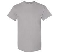 (M, Gravel) Gildan Heavy Cotton T-Shirt