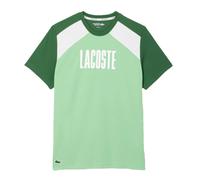 (M, Green) Lacoste Mens Colour Block T-Shirt