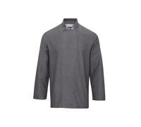 (M, Grey Denim) Premier Unisex Denim Chefs Jacket (Pack of 2)